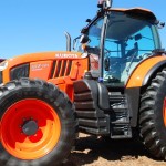 Kubota's new M7 tractor is meant to combine higher engine horsepower and flexibility in performance. (Ralph Pearce photo)